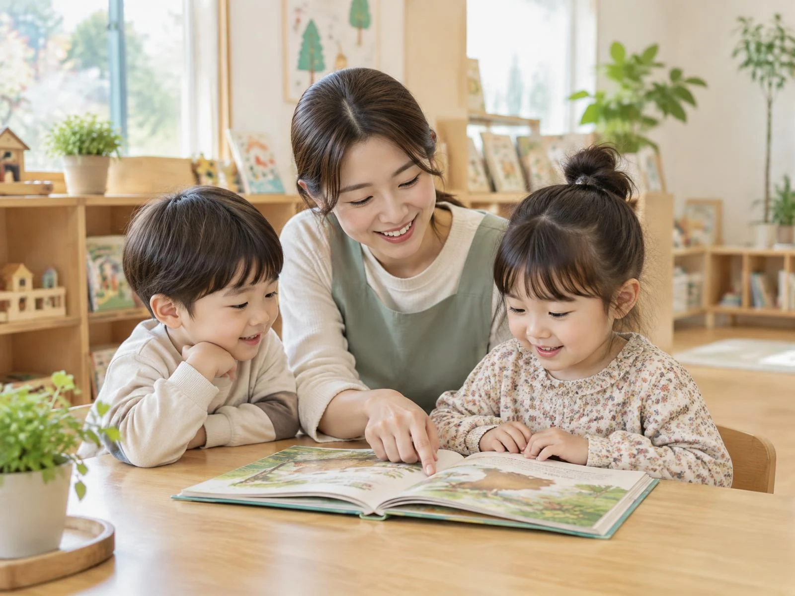 유아교육기관 서비스 분야 예시