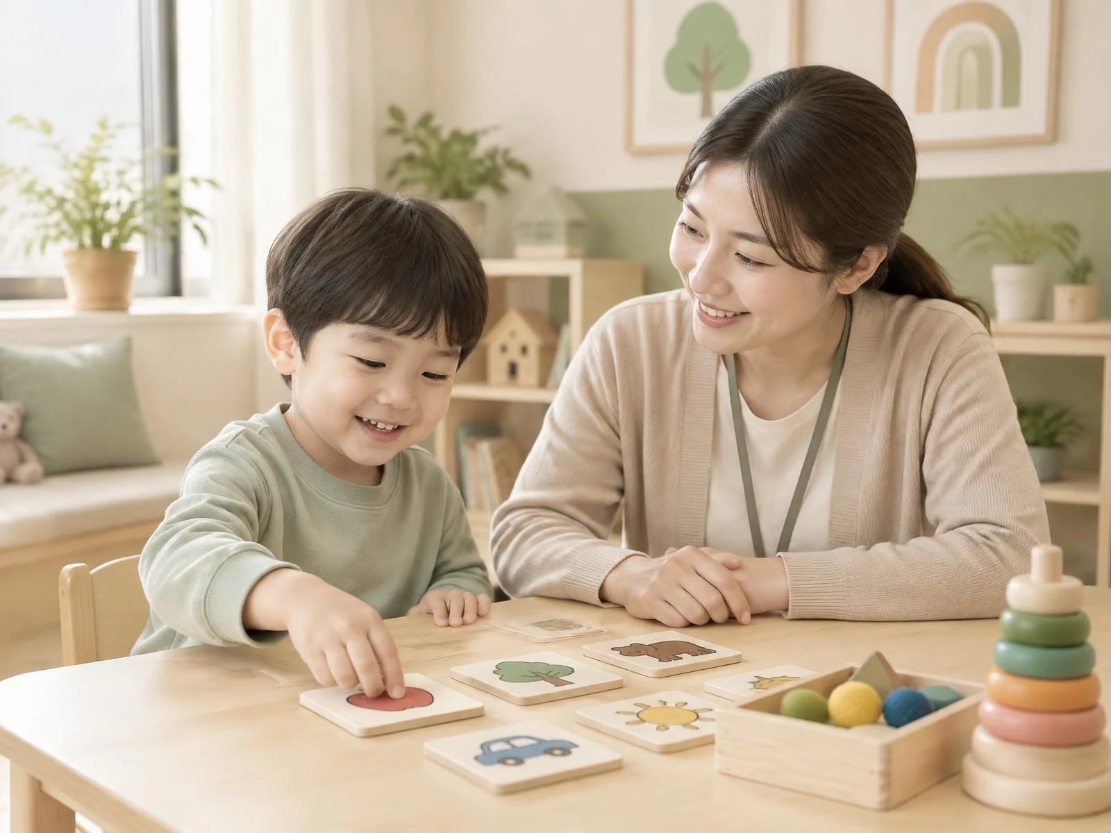 아동 발달 센터 서비스 분야 예시